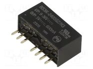 Converter: DC/DC; 3W; Uin: 9÷36VDC; Uout: 5VDC; Iout: 600mA; SIP8 RECOM