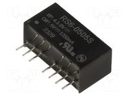 Converter: DC/DC; 6W; Uin: 4.5÷9VDC; Uout: 5VDC; Iout: 1.2A; SIP8; THT RECOM