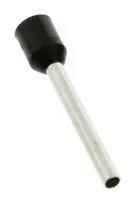 FERRULE, 16AWG, 24.5MM, NYLON, BLACK