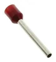 FERRULE, 16AWG, 24.5MM, NYLON, RED,PK100