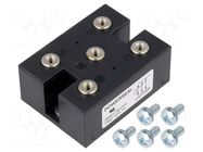 Bridge rectifier: three-phase; Urmax: 1.4kV; If: 166A; Ifsm: 1.6kA POWERSEM