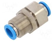 Push-in fitting; bulkhead; -0.95÷14bar; -10÷80°C FESTO