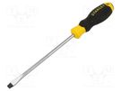 Screwdriver; slot; SL 5; C/GRIP; 150mm STANLEY