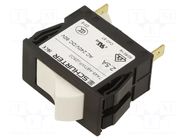 Circuit breaker; Urated: 240VAC; 60VDC; 2.5A; DPST; Poles: 1; MCB SCHURTER