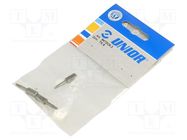 Screwdriver bit; Torx®; TX08; Overall len: 25mm; 3pcs. UNIOR