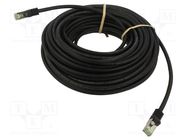 Patch cord; S/FTP; Cat 8.1; stranded; Cu; LSZH; black; 20m; 26AWG Goobay