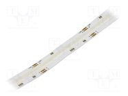 COB LED tape; RGB; 24V; LED/m: 1134; 12mm; white PCB; IP20; 180° IPIXEL LED