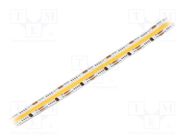 COB LED tape; white warm; 12V; LED/m: 480; 12mm; white PCB; IP20 IPIXEL LED