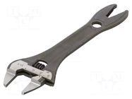 Wrench; adjustable; Jaw capacity: 32mm; Overall len: 205mm BAHCO