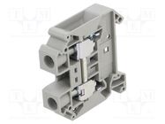 Splice terminal: rail; screw terminal; polyamide; TS32,TS35 PHOENIX CONTACT