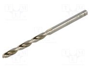 Drill bit; for metal; Ø: 4.2mm; 2pcs; blister; HSS SUPER ALPEN-MAYKESTAG