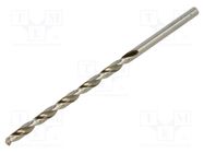 Drill bit; for metal; Ø: 5mm; L: 132mm; blister; HSS SUPER ALPEN-MAYKESTAG