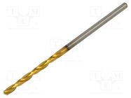 Drill bit; for metal; Ø: 3.4mm; L: 70mm; Working part len: 39mm ALPEN-MAYKESTAG