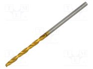 Drill bit; for metal; Ø: 1.6mm; L: 43mm; Working part len: 20mm ALPEN-MAYKESTAG