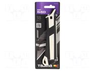 Knife; professional,universal; 18mm TAJIMA