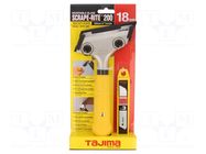 Scraper; Application: for removing paint,grout remover; L: 200mm TAJIMA
