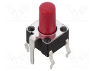 Microswitch TACT; SPST; Pos: 2; 0.05A/12VDC; SMD; none; 2.45N; 5.9mm E-SWITCH