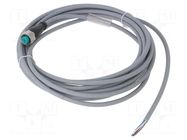 Cable: for sensors/automation; M12; PIN: 4; straight; 5m; plug; PUR PEPPERL+FUCHS