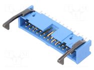 Connector: IDC; socket; male; PIN: 26; straight; THT; 2.54mm; 2x13 TE Connectivity