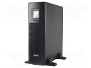 Power supply: UPS; 1.2kW; 2kVA; Uin: 220V; 440x410x132mm; 9Ah; 12h GEMBIRD