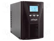 Power supply: UPS; 900W; 1kVA; Uin: 220V; 144x312x216mm; 9000mAh GEMBIRD