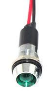 LED GRN 12MM NUT 110VAC/DC STK ┬ú 99AC2276