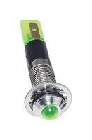 LED GRN 8MM NUT 3VAC/DC STK ┬ú 99AC2435