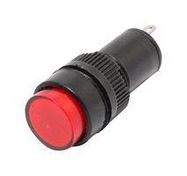 LED RED 12MM NUT 110VAC/DC STK ┬ú