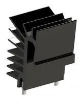 HEAT SINK W/CLIP, ALUM ALLOY, TO-247
