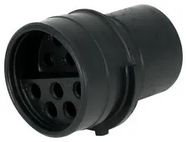 CIRCULAR CONNECTOR, PLUG, 10 POSITION, CABLE