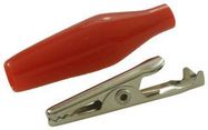 ALLIGATOR CLIP, MINI, 8.38MM, RED