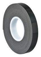 TAPE, 4.57M X 25.4MM, BLACK, PET FILM