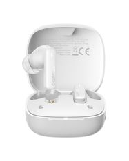 True Wireless Bluetooth 5.3 Earphones Bowie E19 with Charging Case, White