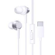 Wired Earphones 1.2m (USB-C) Encok CZ11, White