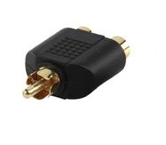 Adapter RCA PLUG - 2X RCA SOCK. G