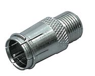 Adaptor F socket - F plug