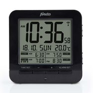 Alarm clock with thermometer