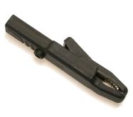 Crocodile clip 34A, for AK2SRT 4mm connection, black