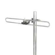 Outdoor DAB+ Antenna | Passive | Reception range: 0-50 km | Gain: 4 dB | Aluminium