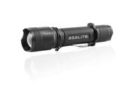 Flashlight 5W CREE, 400lm, 1*18650, rechargable USB, IPX4, ASALITE