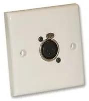 WALL PLATE, XLR SOCKET