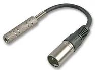 LEAD, JACK SKT TO XLR PLUG 0.2M