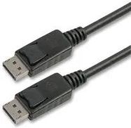 DISPLAYPORT LEAD, 1M, BLACK