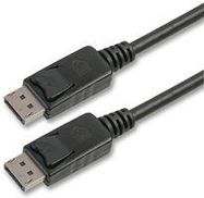 DISPLAYPORT LEAD, 3M, BLACK