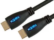 5M HS HDMI WITH ETHERNET, BLUE LED