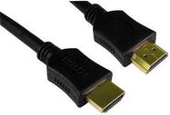 LEAD, 10M HS HDMI WITH ETHERNET, BLACK