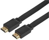 HDMI LEAD, FLAT, GOLD, 10M