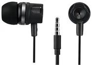 EARPHONES WITH MICROPHONE, DARK GREY