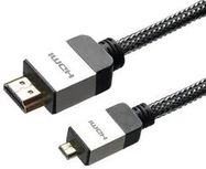 HDMI TO HDMI MICRO LEAD BRAIDED 5M