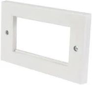WALL PLATE FRAME MODULE, 2G